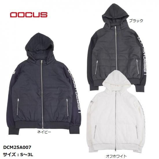 DOCUS ゴルフウェア ドゥーカス パーカー ホットパディング おしゃれ かっこいい メンズ DCM25A007 お取り寄せ商品