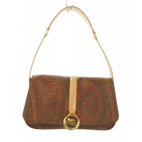 エトロ ETRO ハンドバッグ ミニ ワンハンドル レザー ゴールド金具