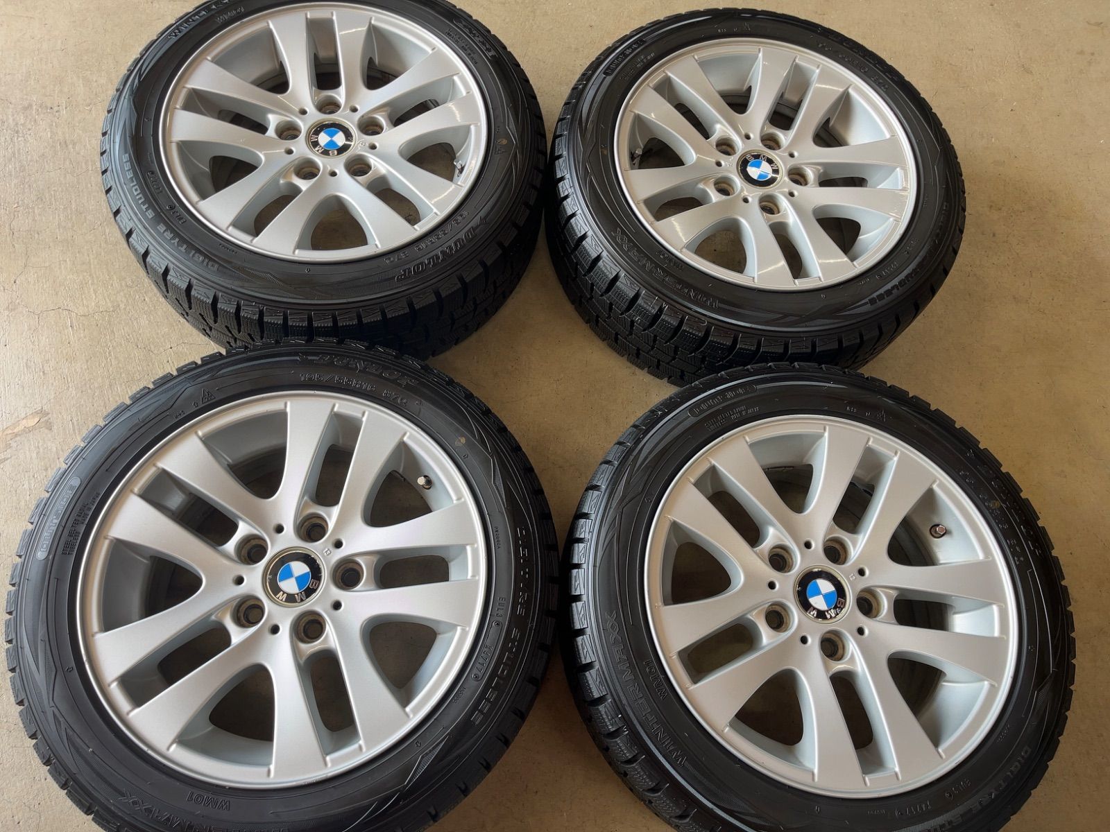 BMW E90 E91 純正品 ダンロップ 冬用 16インチ 4本セット