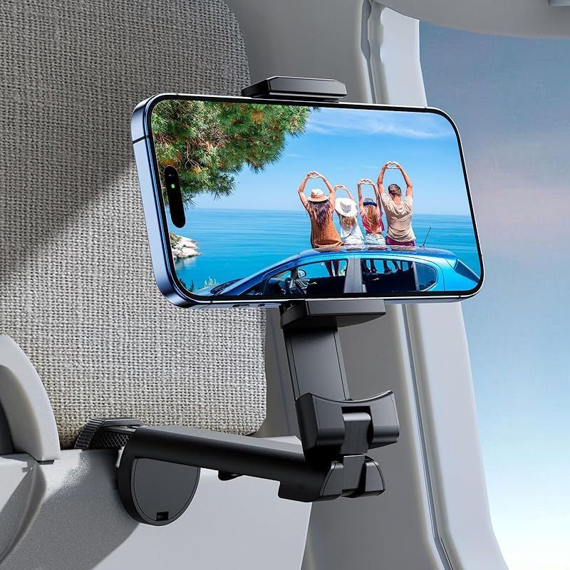 【新着商品】nedea 飛行機 スマホスタンド、携帯スタンド 新幹線、旅行に必要な携帯電話スタンド、360度回転 折畳小型 卓上/クリップ式 スマフォンスタンド 安定性 コンパクト 携帯ホルダー 