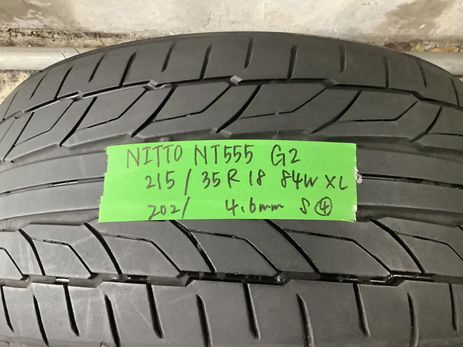 4本セット 215/35R18 84W XL ニットー NT555 G2 サマータイヤ NT 4本セット 215&frasl;35R18 84W XL NITTO NT555G2 ニットー エヌティー