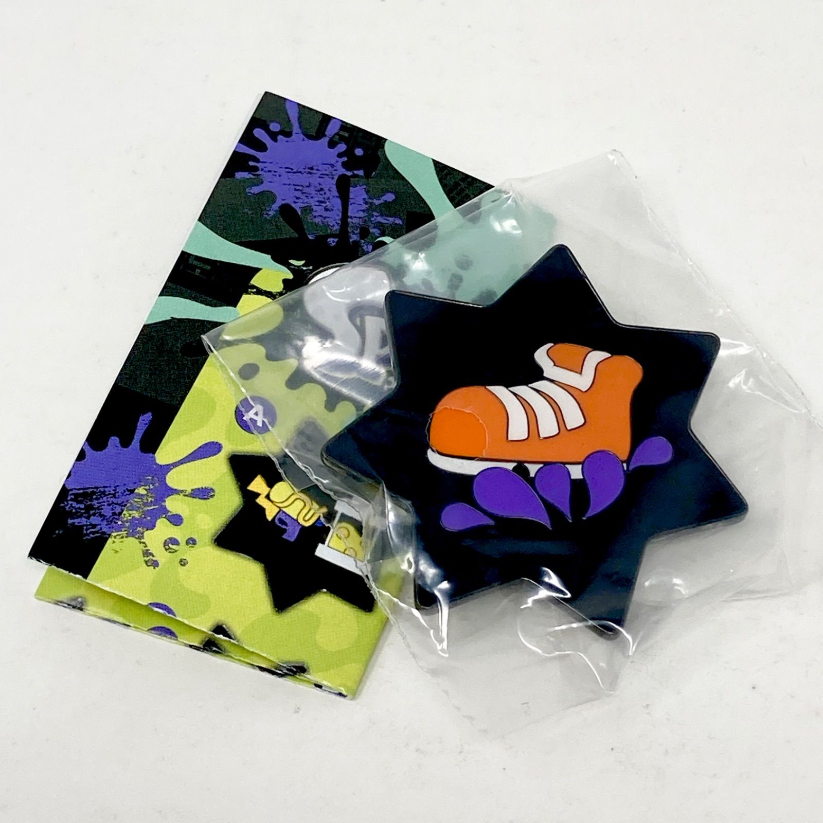 新品未使用 スプラトゥーン ギアパワーのかけら ピンバッジ
