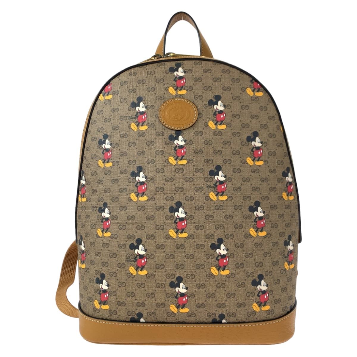 美品 GUCCI グッチ マイクロGG ディズニーコラボ ミッキーマウス 