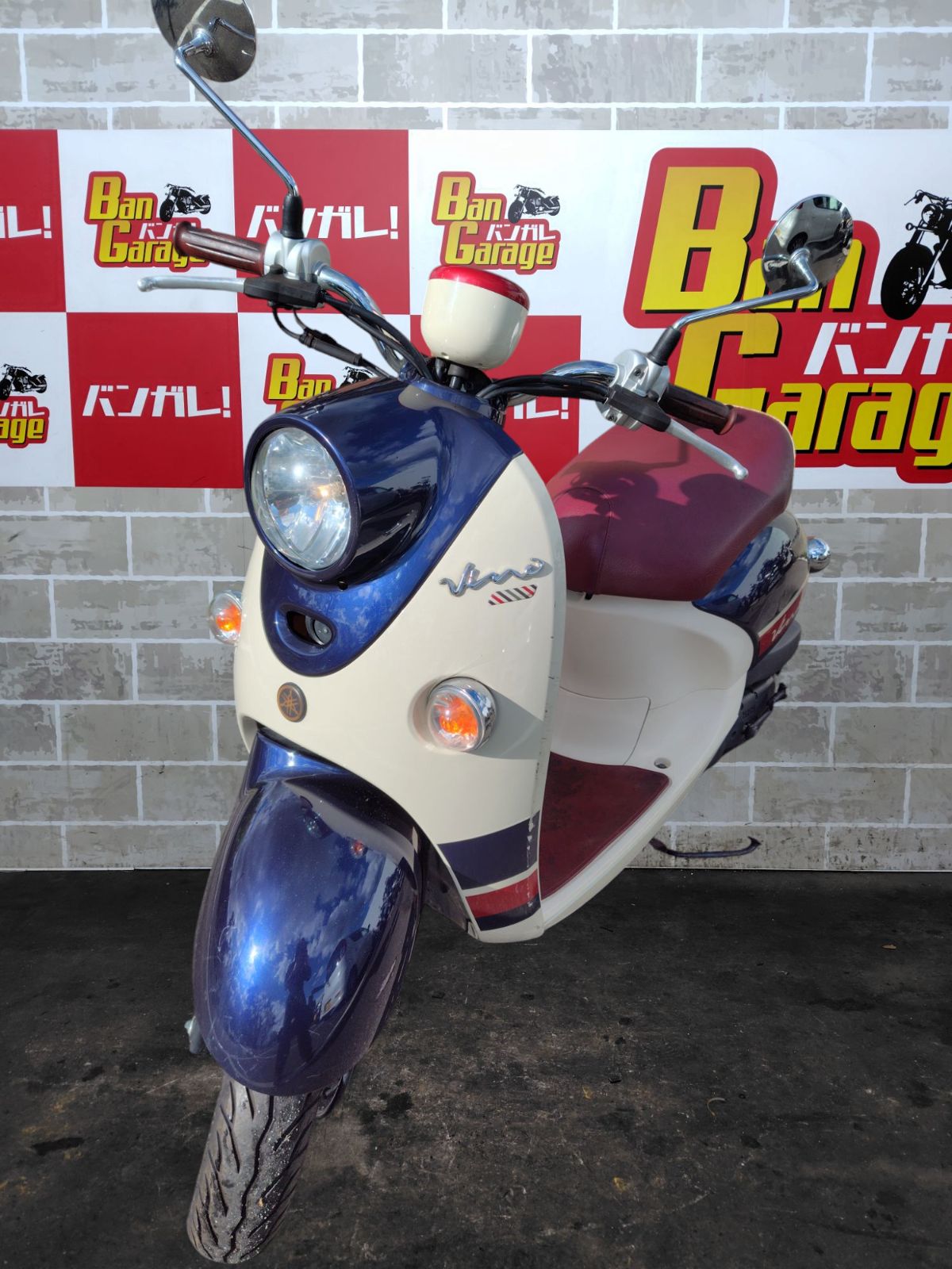 ヤマハ YAMAHA VINO ビーノ 6577km SA37J 一部無料配送有 原付 バイク バンガレージ京都