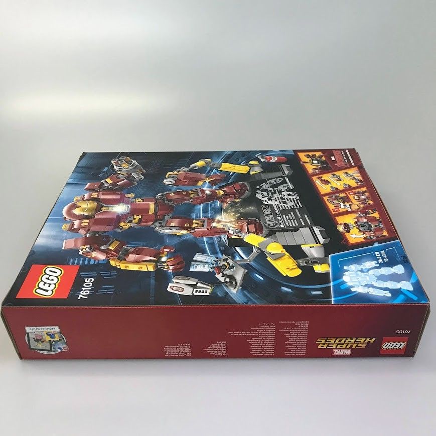 正規品 新品未開封 LEGO レゴ マーベル スーパーヒーローズ 76105 ハルクバスター ウルトロン・エディション 廃盤品 HD-121-D ※  マーベルスタジオ ミニフィグ アイアンマン 372 - メルカリ