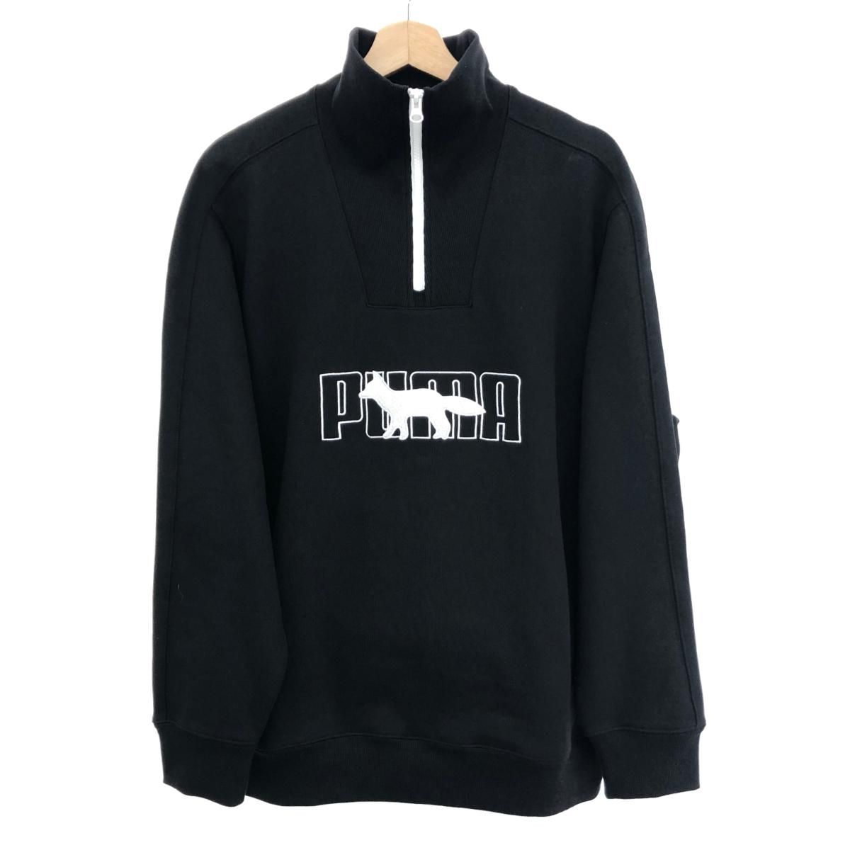 MAISON KITSUNE プーマ×メゾンキツネ ハーフジップ スウェット サイズ 