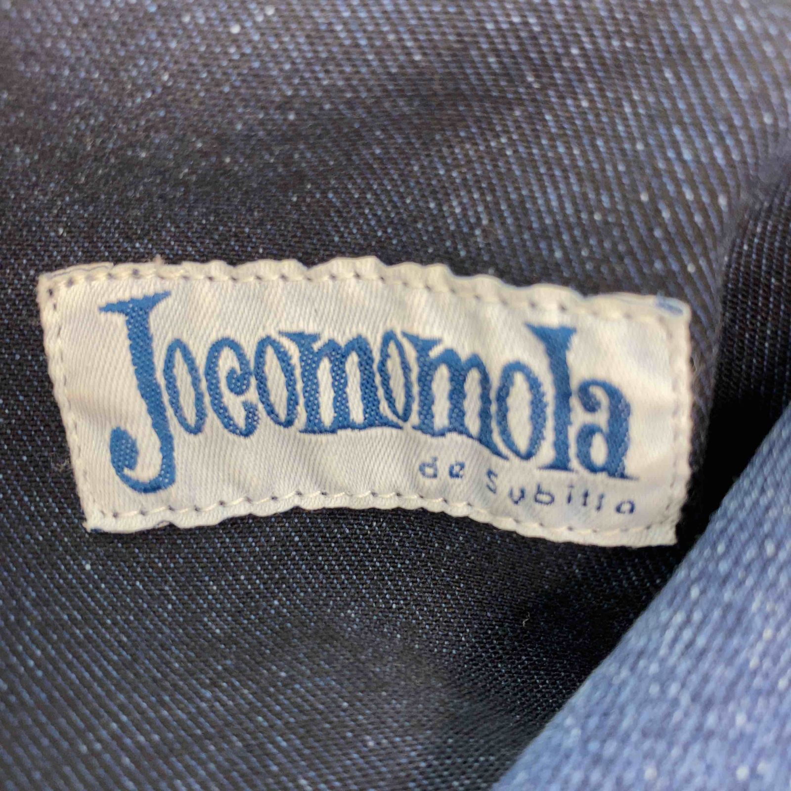 ホコモモラのデニムジャケット‼️ Jocomomola ホコモモラ シンプル レディース Gジャン/デニム