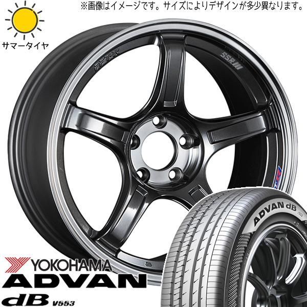 ADVAN アドバンレーシング 18インチ 軽量 100-5穴 8J +47 ADVAN