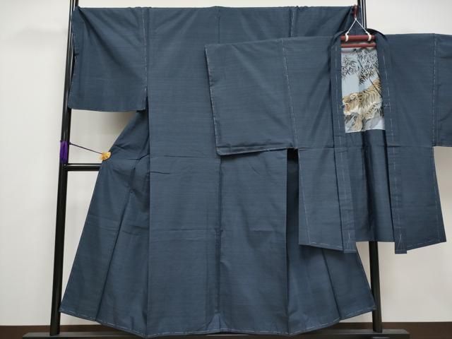 平和屋着物 上 男性 本場大島紬 アンサンブル キングサイズ 80亀甲 総詰め ♥ CYAA3118s5