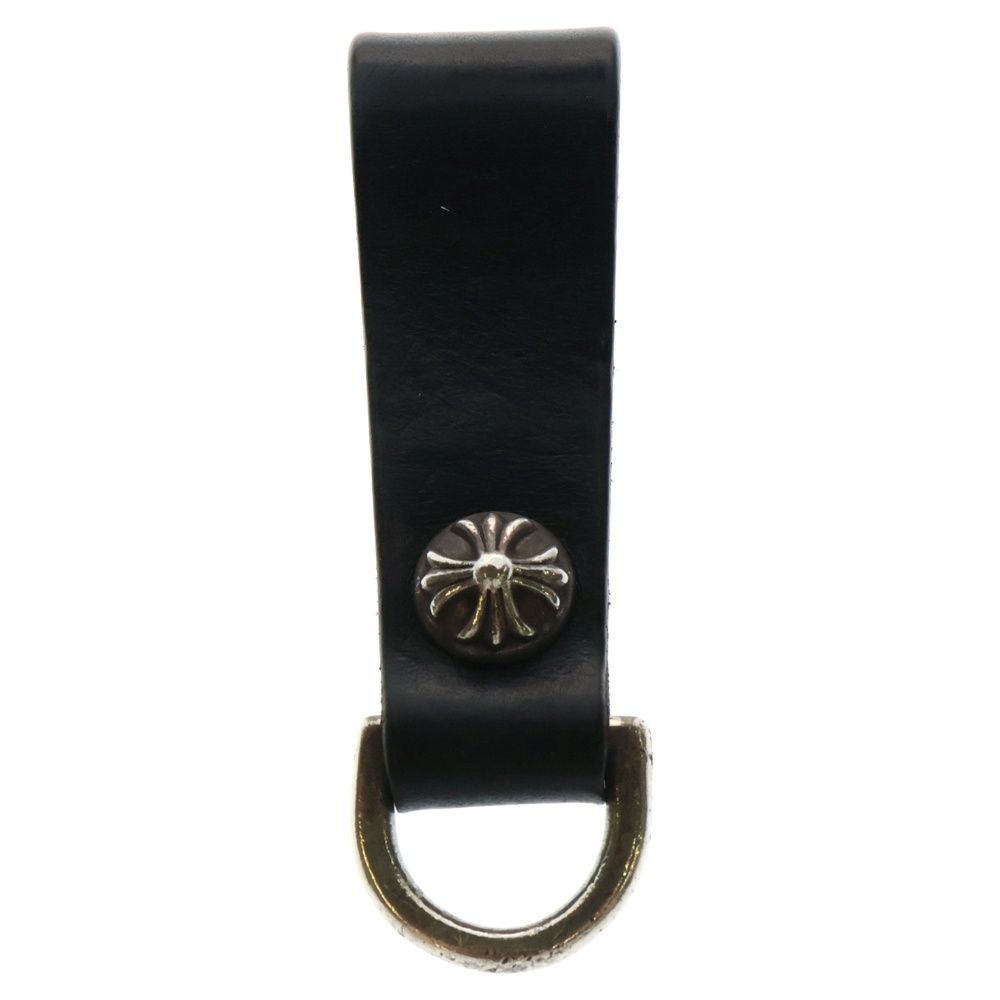 クロムハーツ ベルトループ Dリング  クロスボールボタン CHROME HEARTS クロムハーツ BELT LOOP D RING Dカンクロス