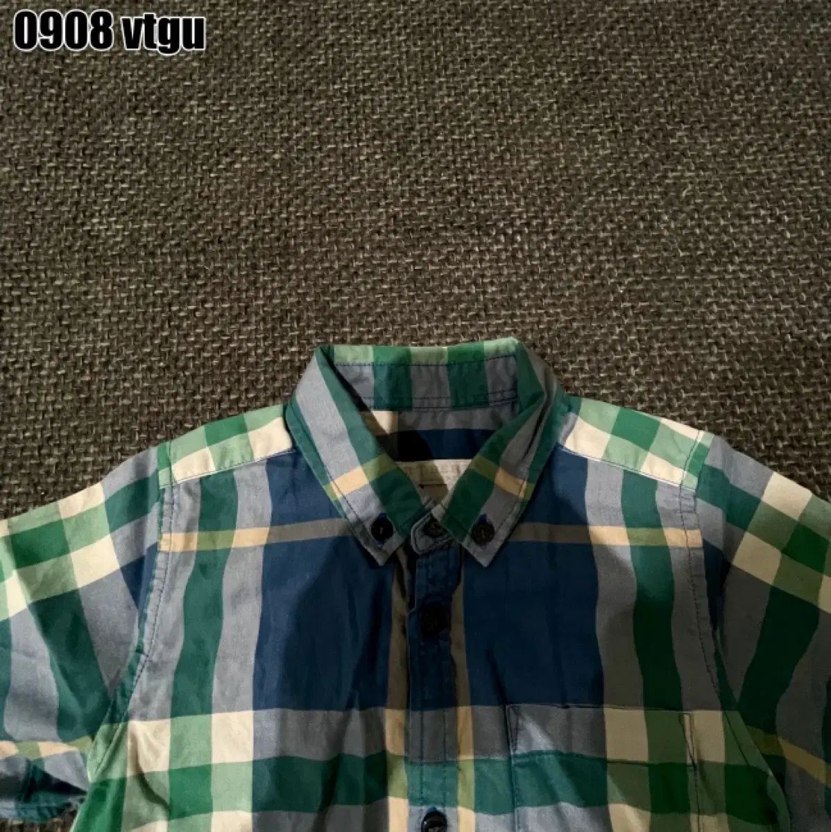 専用　新品　定価半額以下バーバリー キッズ　4Y 110cm 半袖チェックシャツ BURBERRY(バーバリー ) チェック 半袖 シャツ キッズ 専用 新品