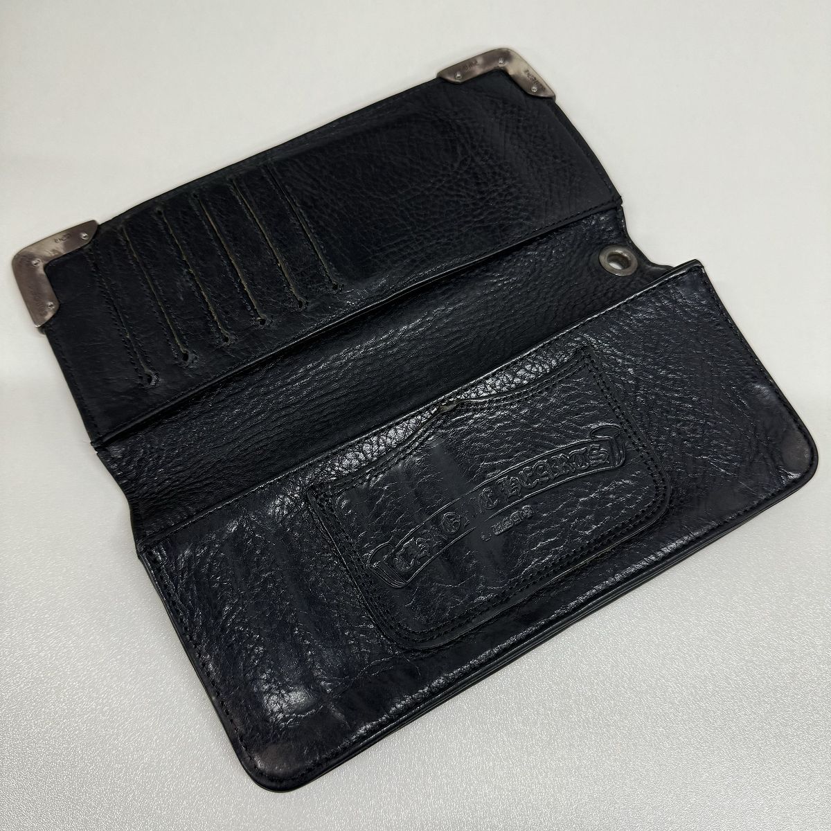 インボイス原本】CHROME HEARTS/クロムハーツ シングルフォールド ロングウォレット/長財布 - メルカリ