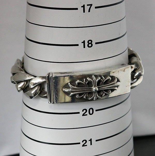 クロムハーツ　クラシックブレスレッ　15リンク 銀座店 クロムハーツ クラシックチェーン クリップブレス 15リンク