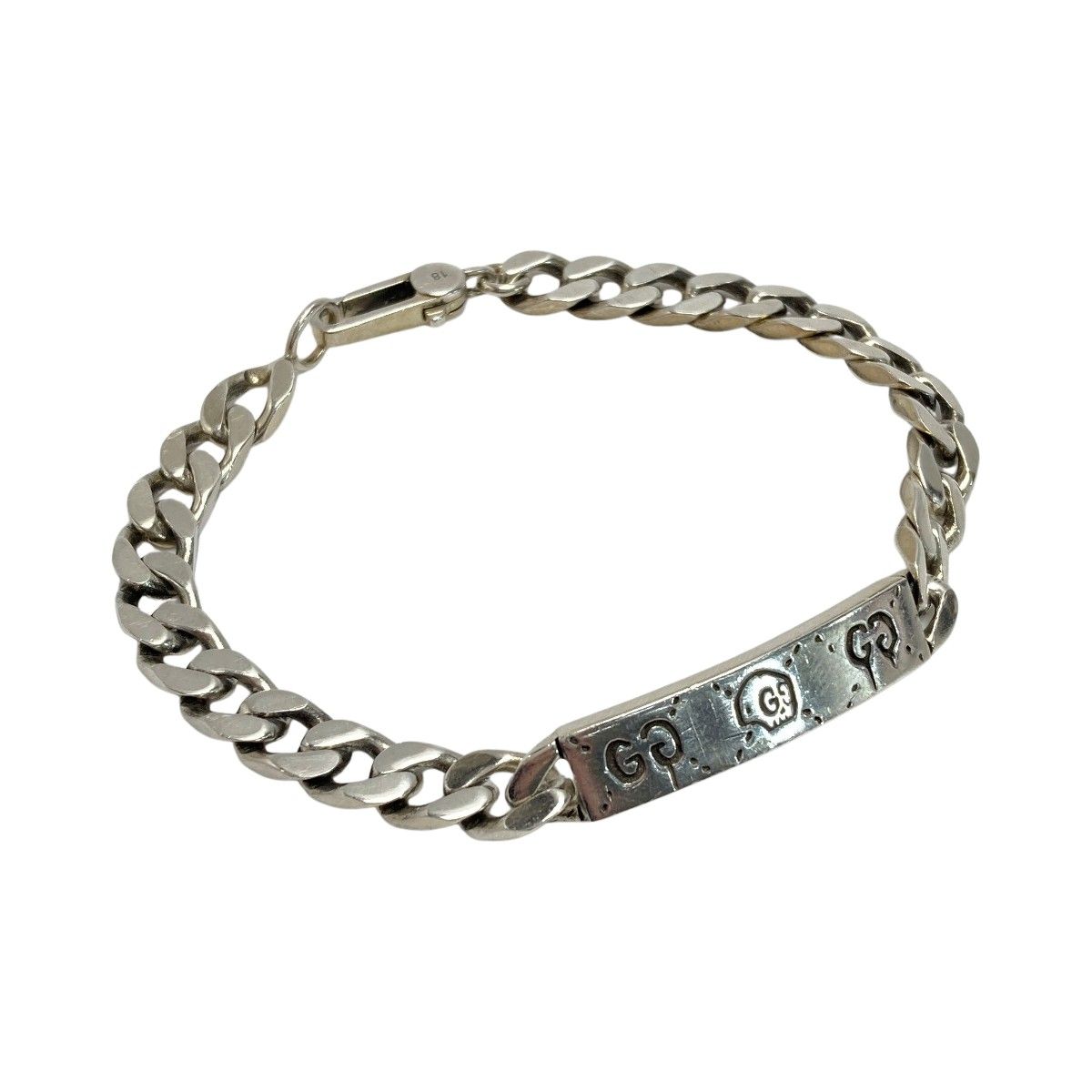 GUCCI グッチ ゴースト シルバー925 ブレスレット ドクロ SILVER925 GHOST