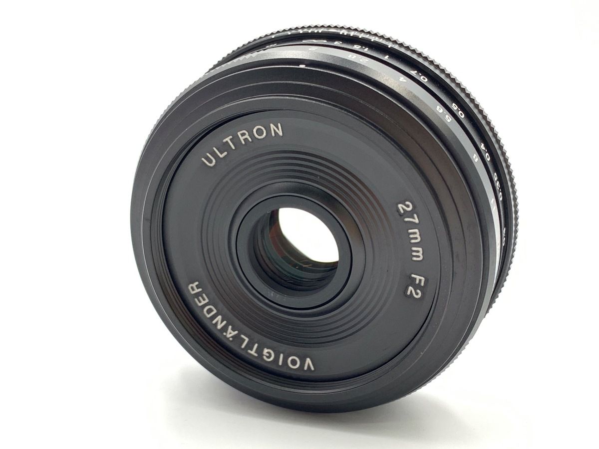 コシナ フォクトレンダー ULTRON 27 mm F 2 Xマウント用 ブラック