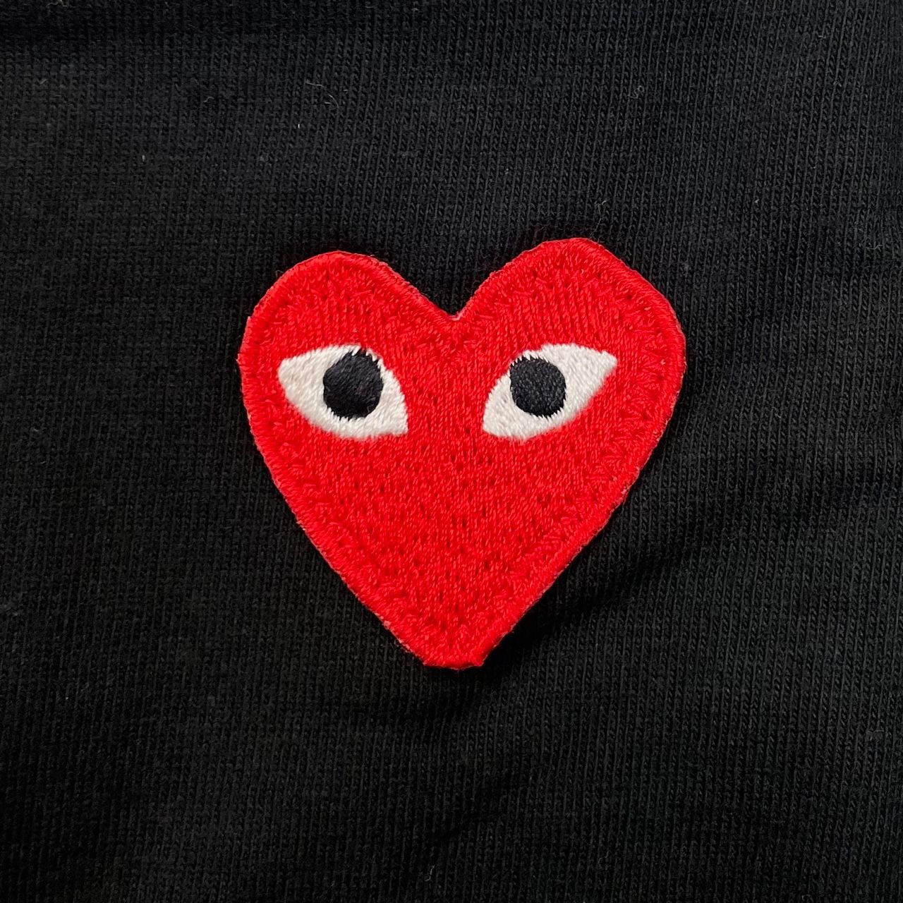定価7700円 未使用 PLAY COMME des GARCONS ハートロゴ Tシャツ