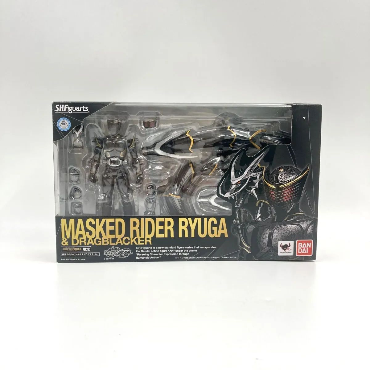 中古/B】S.H.Figuarts 仮面ライダーリュウガ＆ドラグブラッカー 