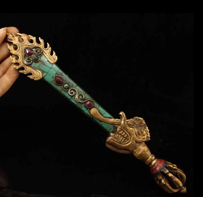 文殊菩薩仏像 純銅材質 置物 仏教が密宗する 智慧菩薩 斬斷煩惱 消除邪祟 宅仏像 TLY599 文殊菩薩 仏像 黄銅製 仏壇仏像 置物 （卯年生まれ）十二支御守り本尊