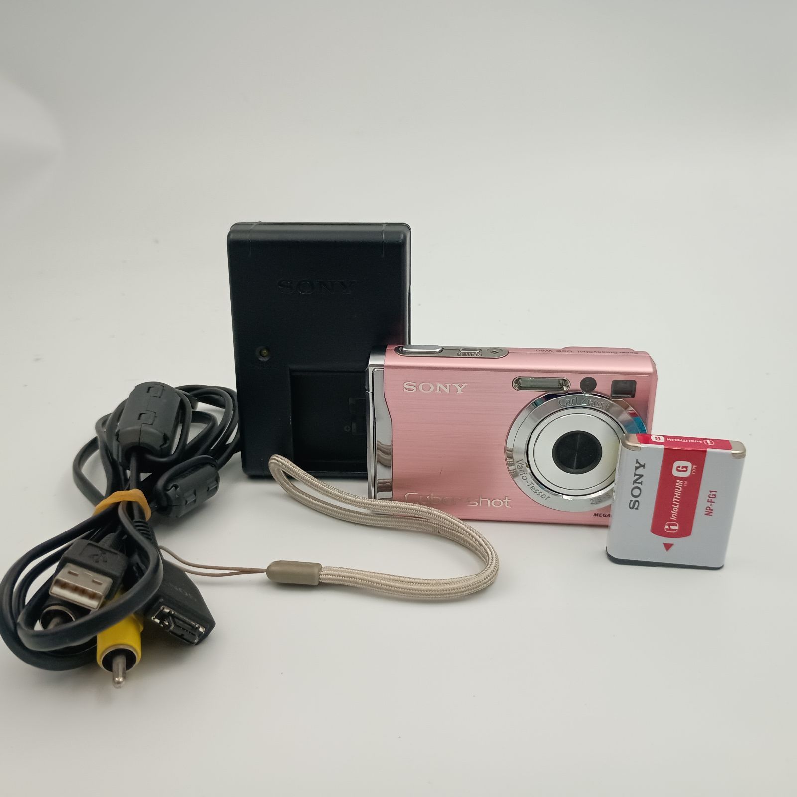 Sony Cyber-Shot DSC-W80 Pink ピンク Compact DIGITAL Camera