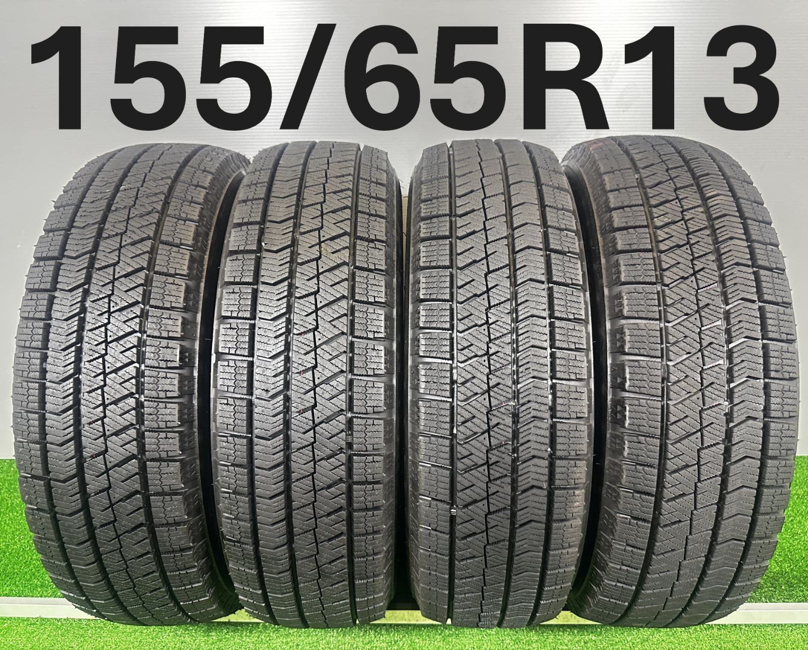 155 65 R 13 ブリヂストン VRX 2年製 4本 冬タイヤ スタッドレス TA 377