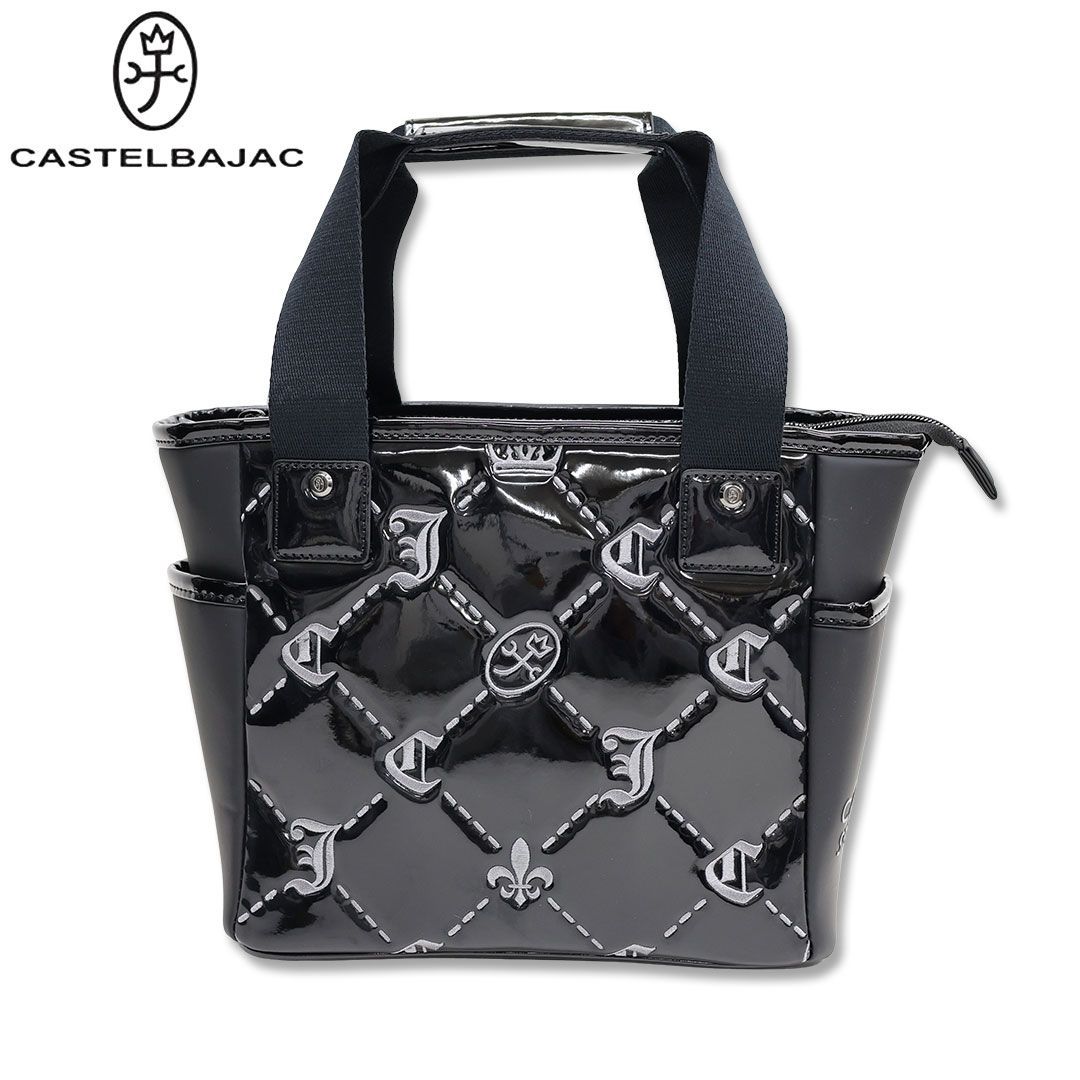 カステルバジャック ゴルフカートバッグ　モノグラム ロゴ ブラック カステルバジャック ゴルフカートバッグ モノグラム ロゴ ブラック