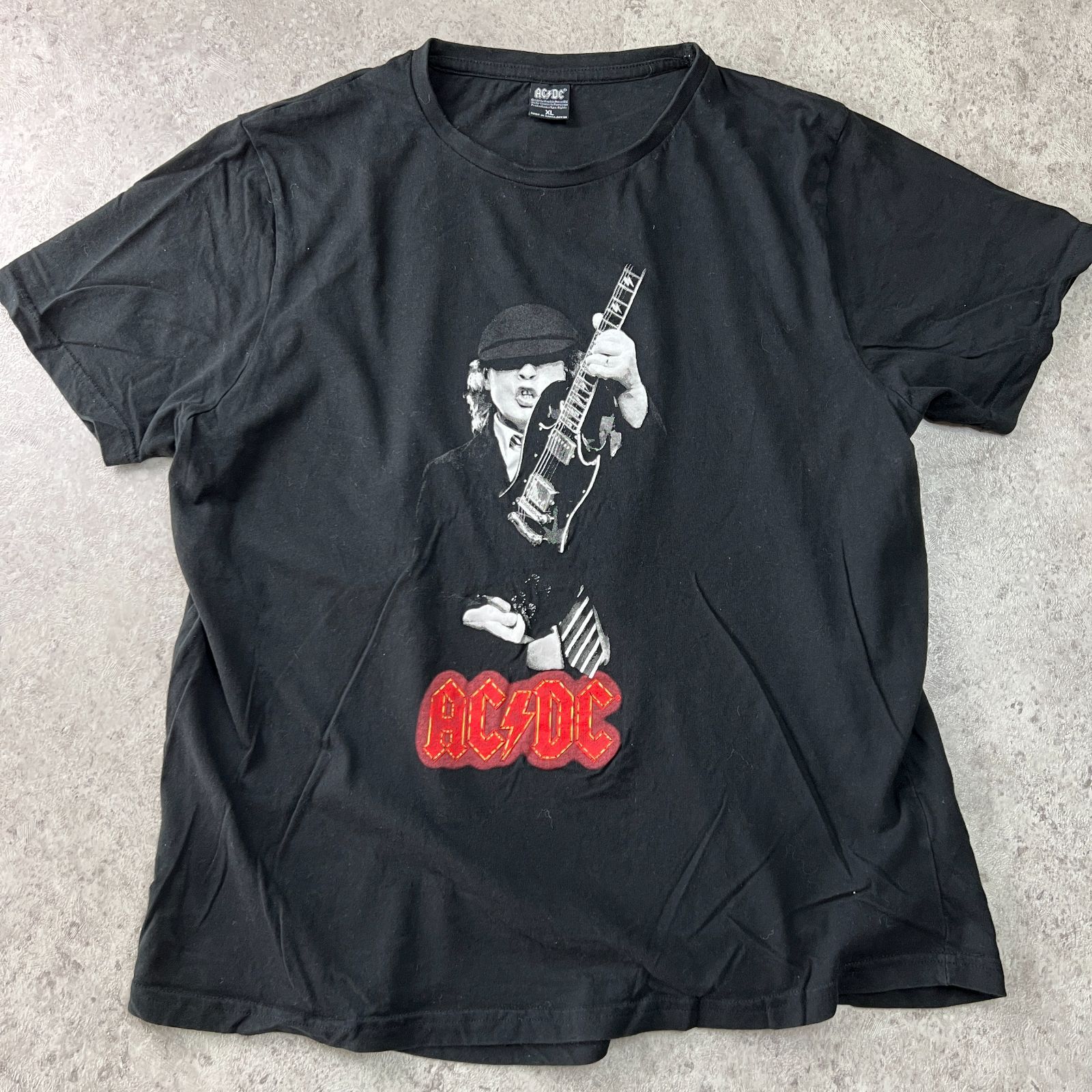 ACDC バンT ロックT Tシャツ カットソー ショートスリーブ 古着 ACDC バンT ロックT Tシャツ カットソー ショートスリーブ 古着