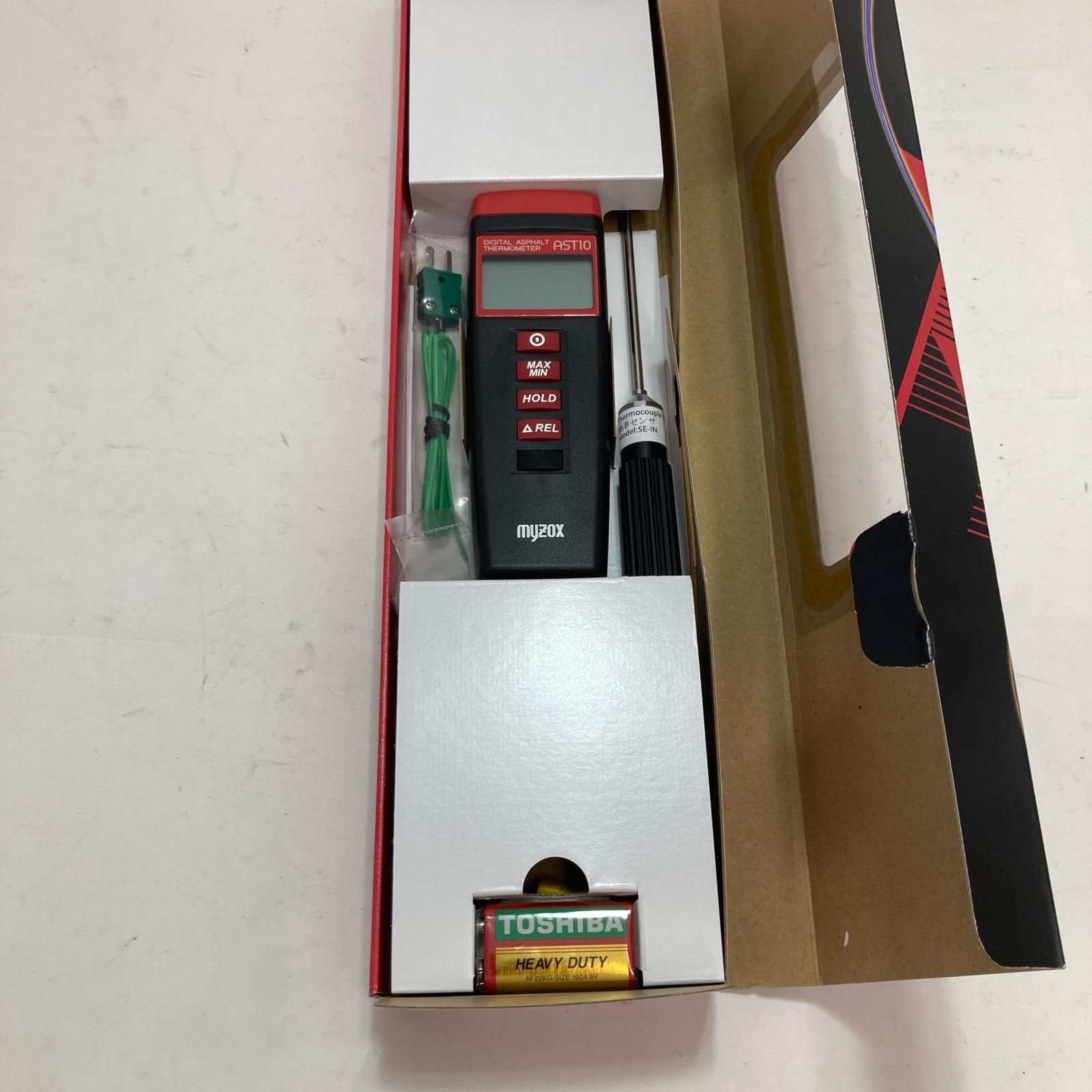 myzox デジタルアスファルト温度計