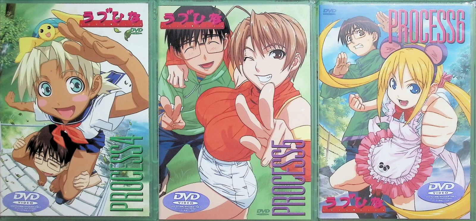 ラブひな PROCESS 全9巻セット (初回限定全巻収納BOX付き) [DVD] ラブひな PROCESS 全9巻セット (初回限定全巻収納BOX付き) [DVD