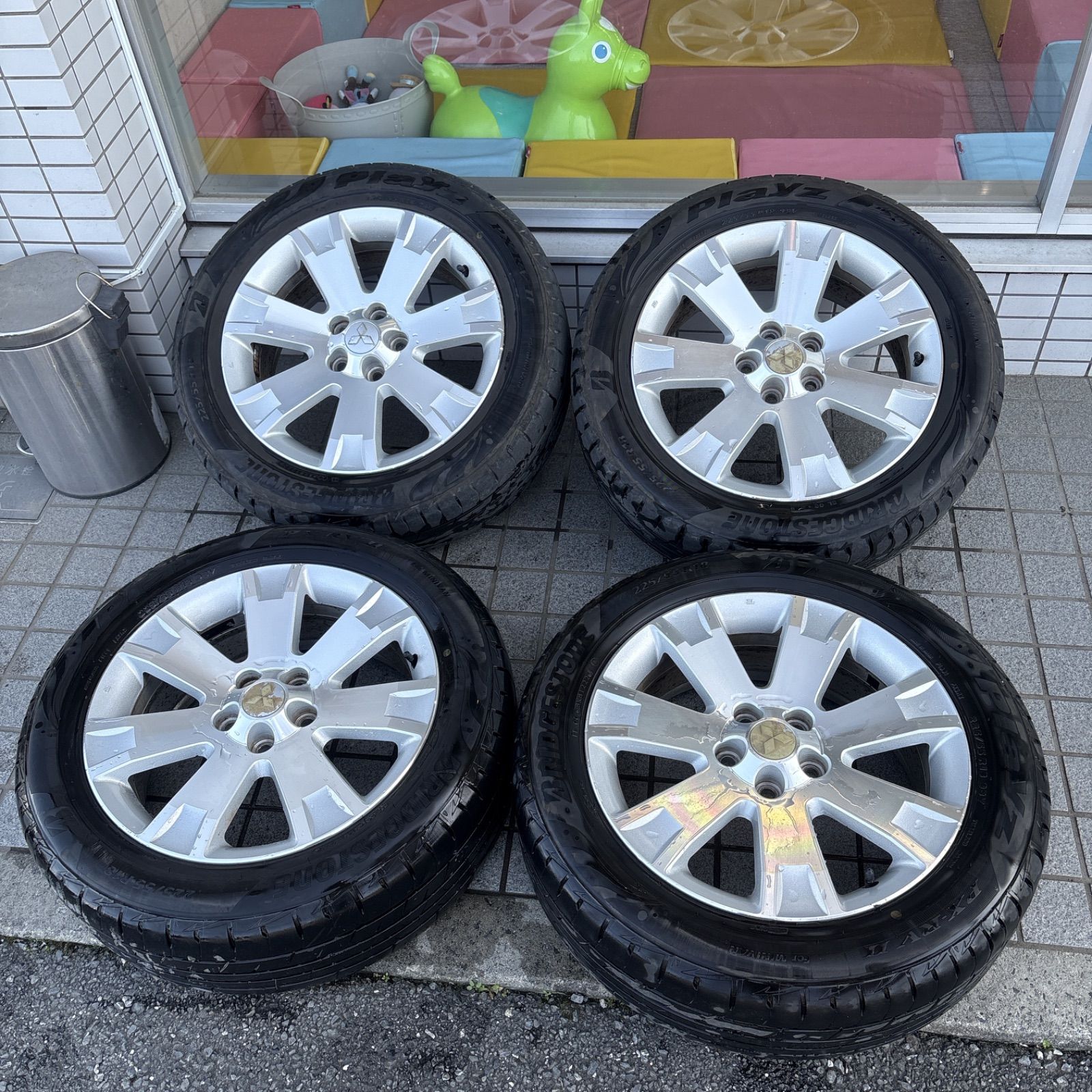 三菱 デリカD5 純正ホイール 18インチ 18×7j 225|55r18