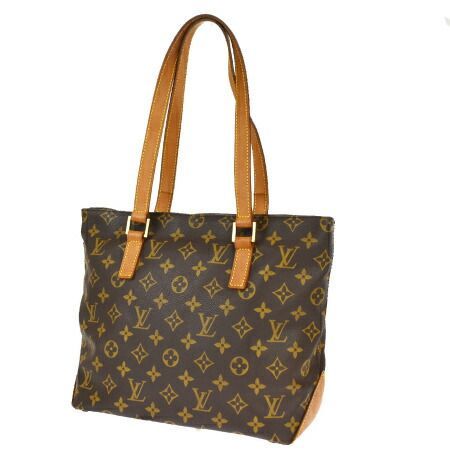 【中古】 中美品 ルイヴィトン LOUIS VUITTON カバ ピアノ トートバッグ ショルダー モノグラム レザー M51148 74JE450