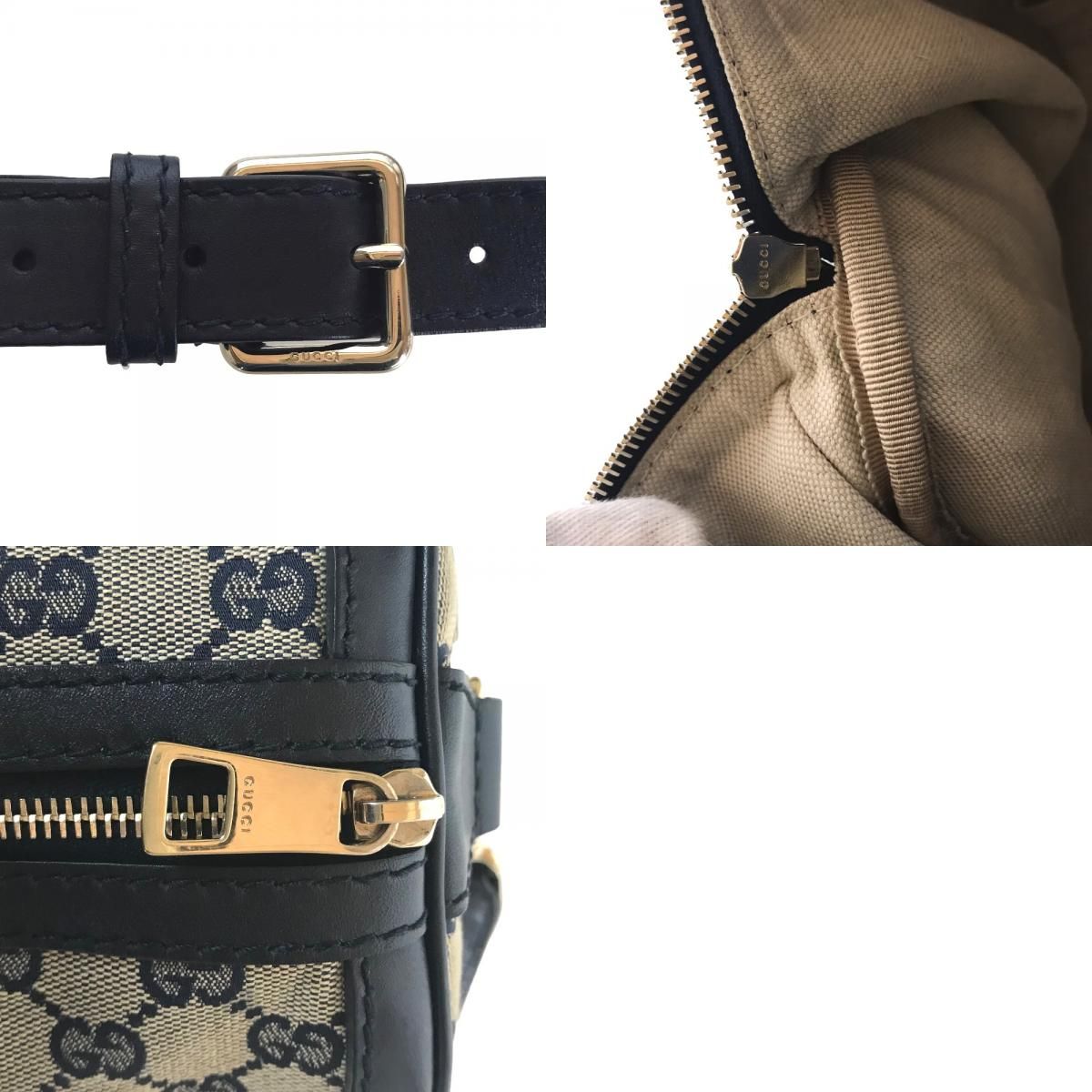 GUCCI グッチ シェリーライン ミニボストンバッグ ショルダーバッグ
