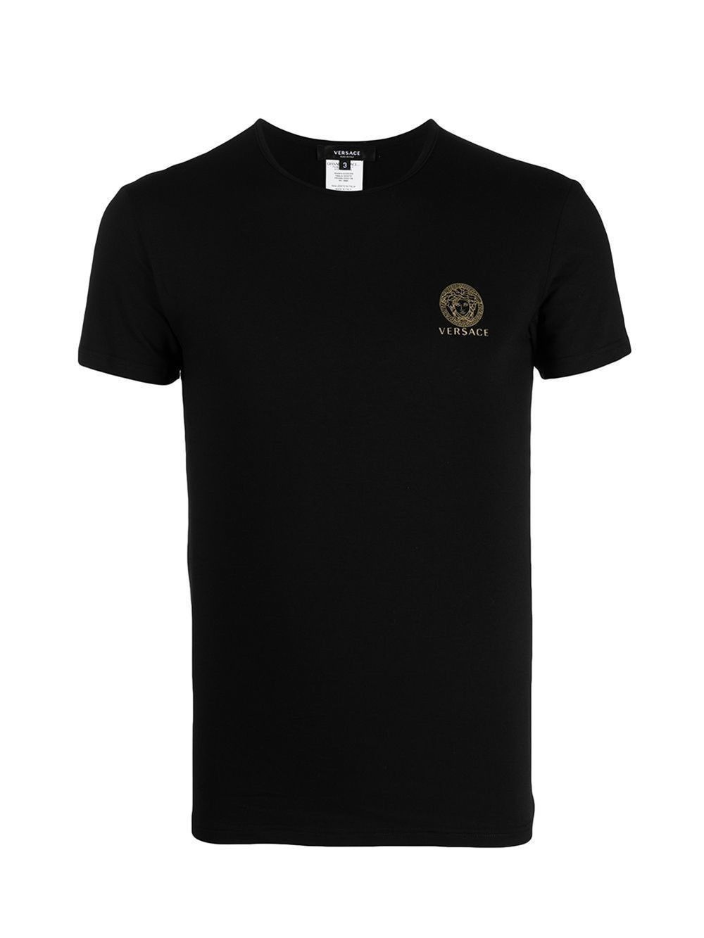 Versace ヴェルサーチェ メドゥーサ ロゴ アンダー Tシャツ 半袖