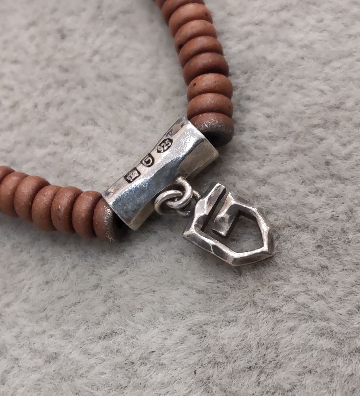 GARNI ガルニ シルバー925 ブレスレット ブラウン - メルカリ