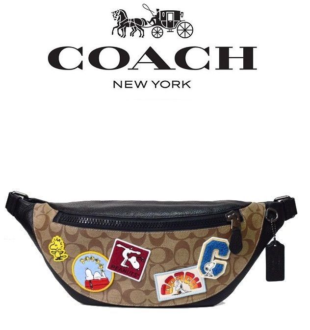 コーチバッグ＞COACH/コーチバッグ C4028 COACH X PEANUTS ピーナッツコラボ ボディーバッグ ベルトバッグ ウエストバッグ  アウトレット品 紙袋付属 新品未使用 - メルカリ