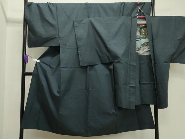 平和屋着物●男性 本場大島紬 アンサンブル 100亀甲 総詰め 正絹 CAAY8077gh