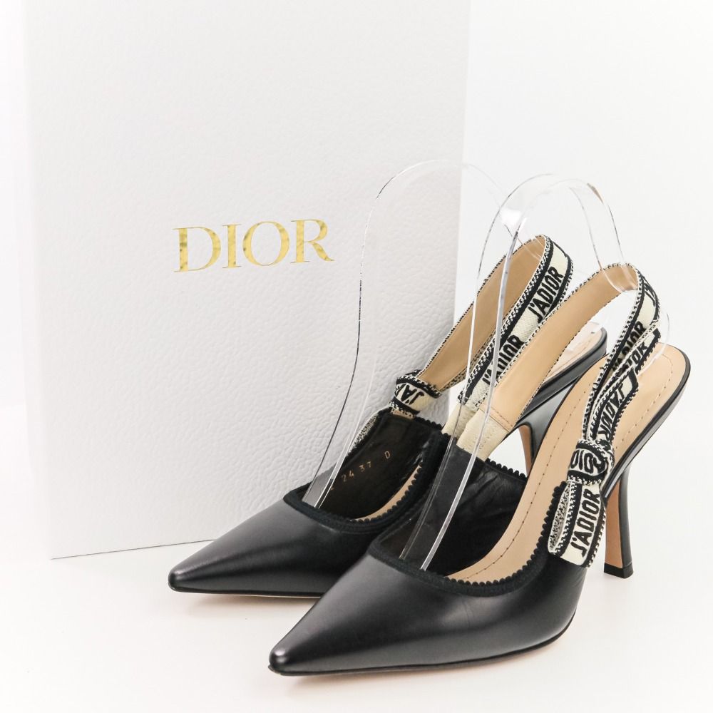 スリングバック パンプス