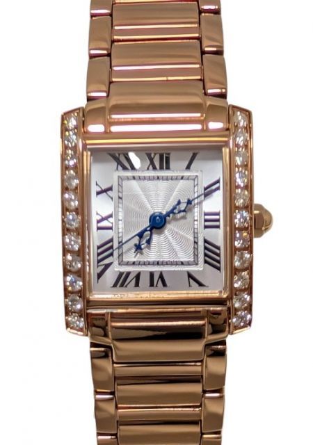 Lunage ダイヤモンド装飾 ローズゴールド腕時計　AD018 Lunage ダイヤモンド装飾 ローズゴールド腕時計 AD018 - メルカリ