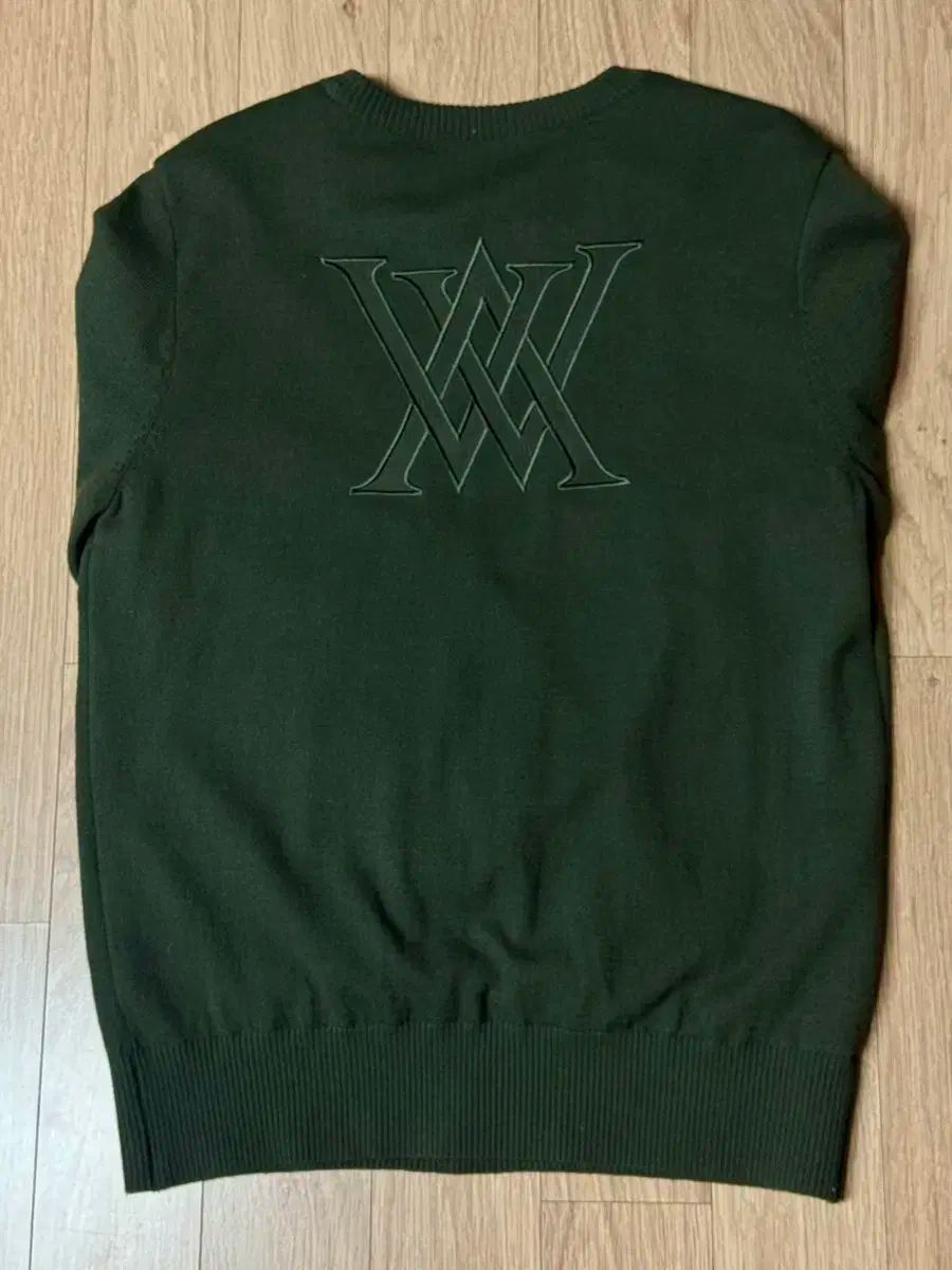 アニュー メンズ ゴルフウェア 防風ニット XL