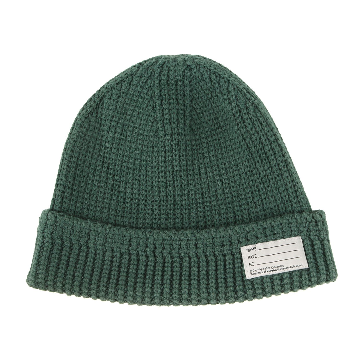 visvim 23AW KNIT BEANIE NAVY ニットキャップ VS VISOR KNIT BEANIE