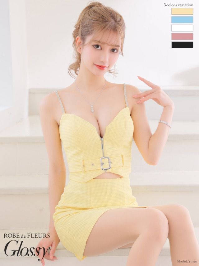 大幅値下げ→【美品】ローブドフルールグロッシーセットアップキャミドレス 楽天市場】【再入荷】【ROBE de FLEURS Glossy / ローブド