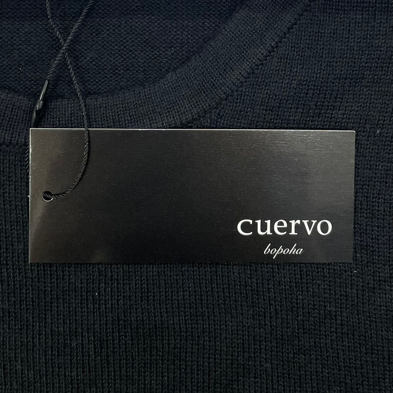 定価77000円 新品 CUERVO BOPOHA 19AW Harrison Silk Cashmere Crew