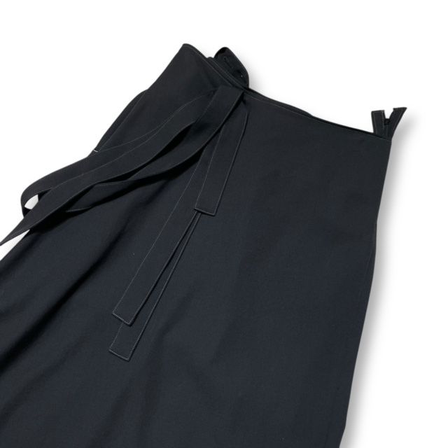 21aw YOHJI YAMAMOTO ロングスカート スカート サイズ：1 ブラック