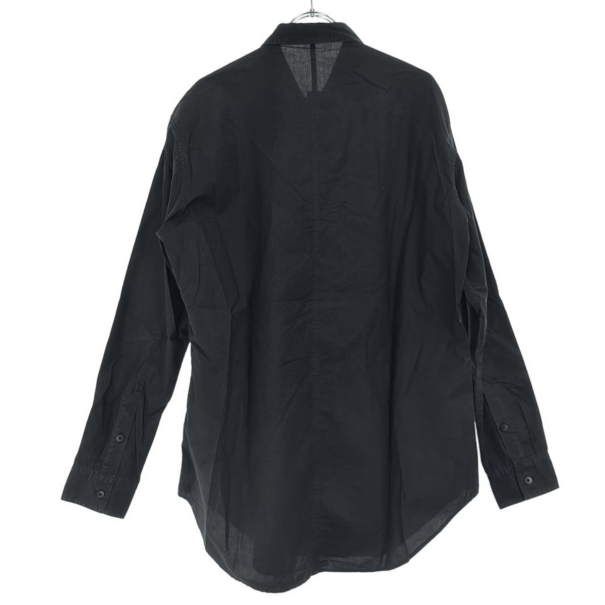 JULIUS 18AW ユリウス シームドエッジコート ウール リネン サイズ1 JULIUS 2018AW 芸術やカルチャーを反映させたモードブランドが