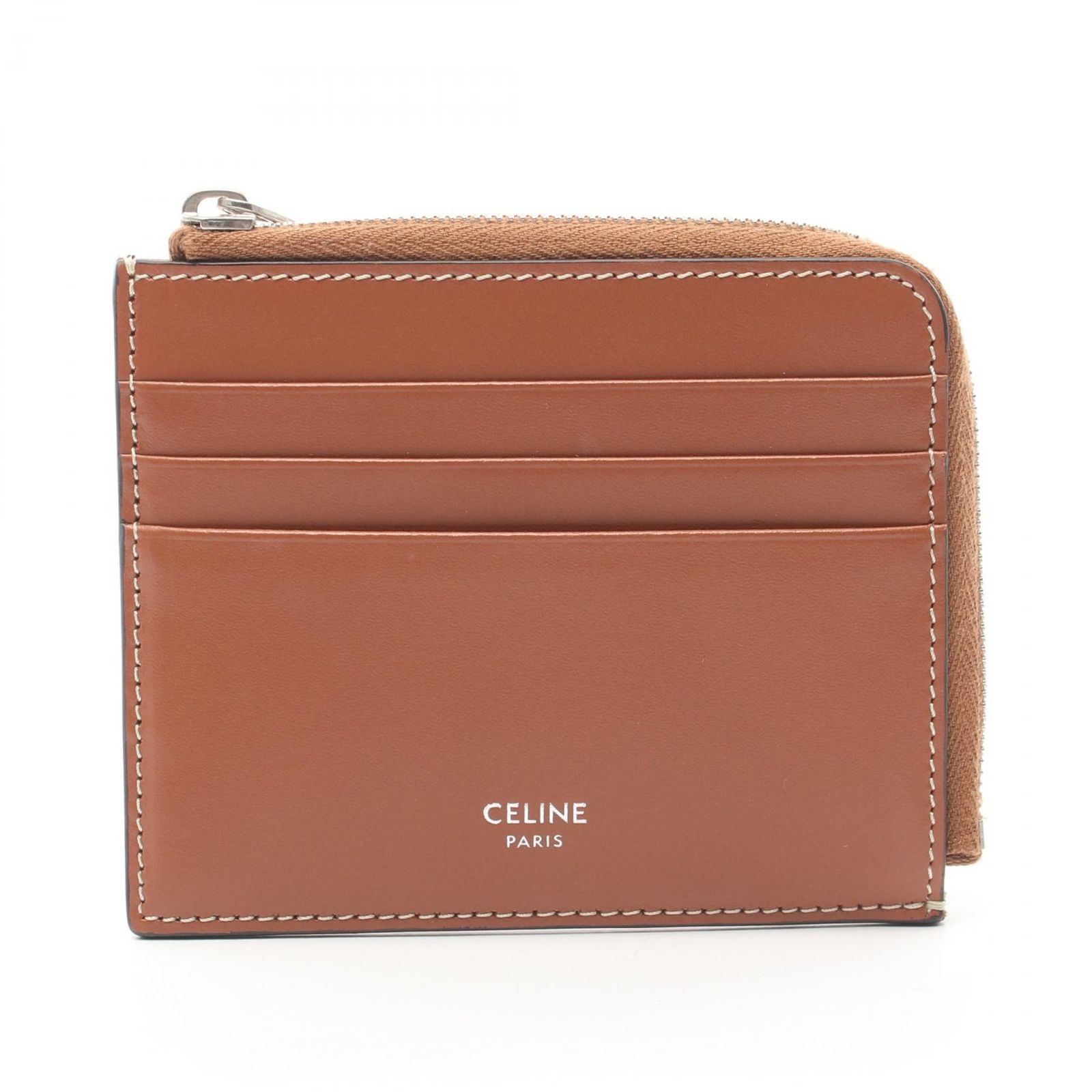 CELINE セリーヌ トリオンフ ジップドカードホルダー コインケース
