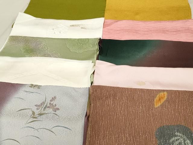 平和屋着物★和装小物　上質な帯揚げ　10枚セット　逸品　DAAM7855qa 平和屋着物☆和装小物 上質な帯揚げ 10枚セット 逸品 DAAM7855qa