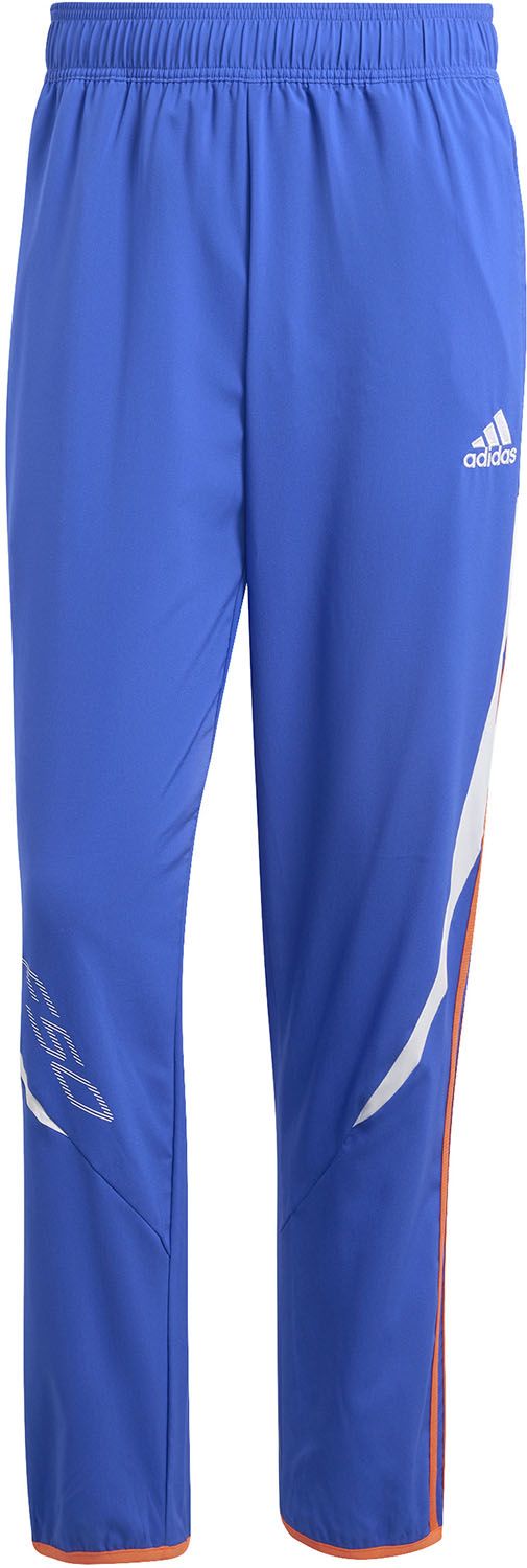 アディダス adidas サッカー F50 ウーブンパンツ メンズ ボトムス ウェア パンツ ロングパンツ ジャージ 部屋着 トレーニング ジム ランニング 運動着 筋トレ 部活 クラブ KWE65 IY3825 ルシッドブルー