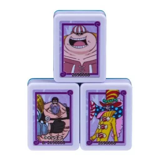 中古】おもちゃ ラインナップE 「ドンジャラNEO ONE PIECE 牌セット