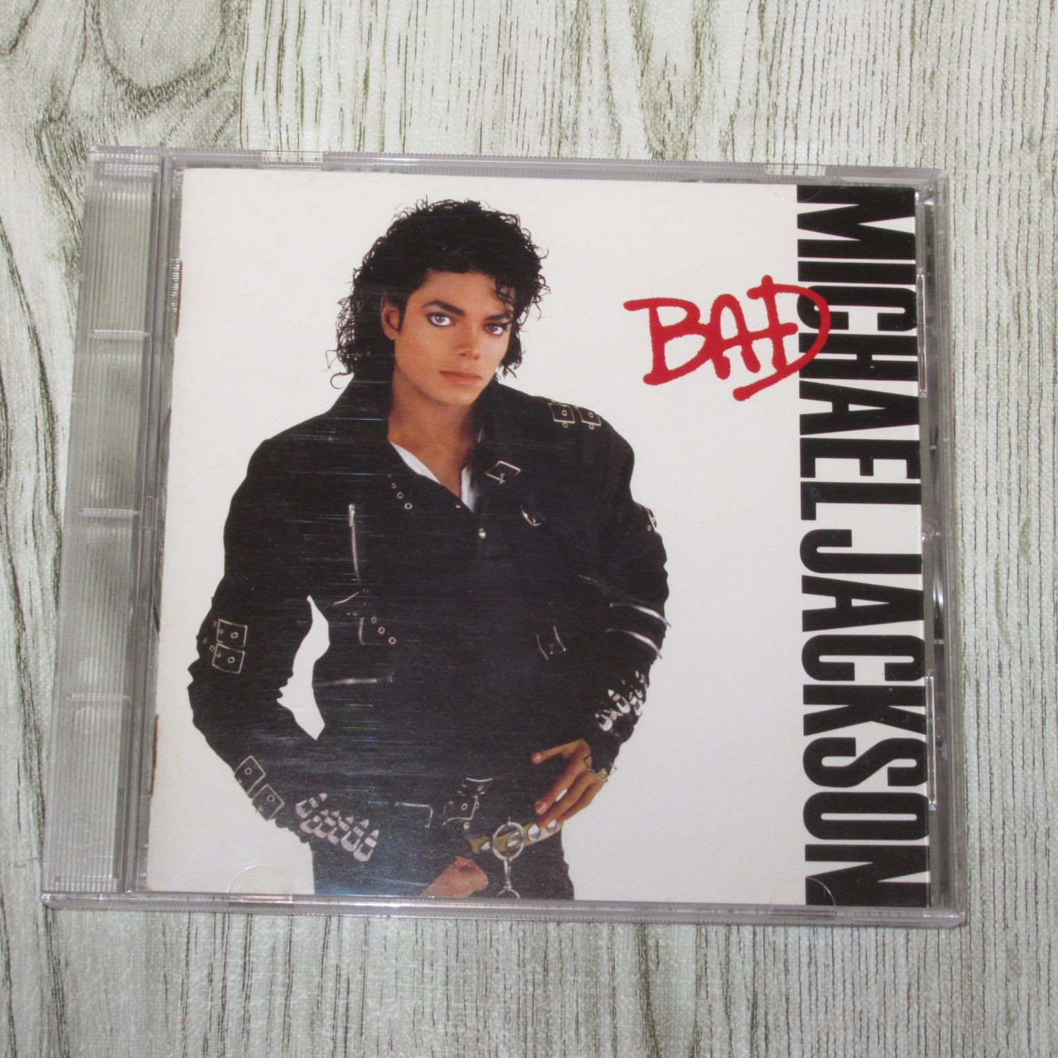 CD マイケル・ジャクソン BAD 帯なし 30・8P-240 盤はMADE IN W