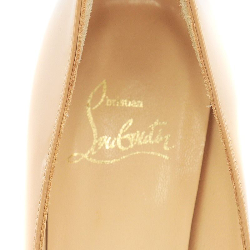 クリスチャンルブタン Christian louboutin パンプス ラウンド