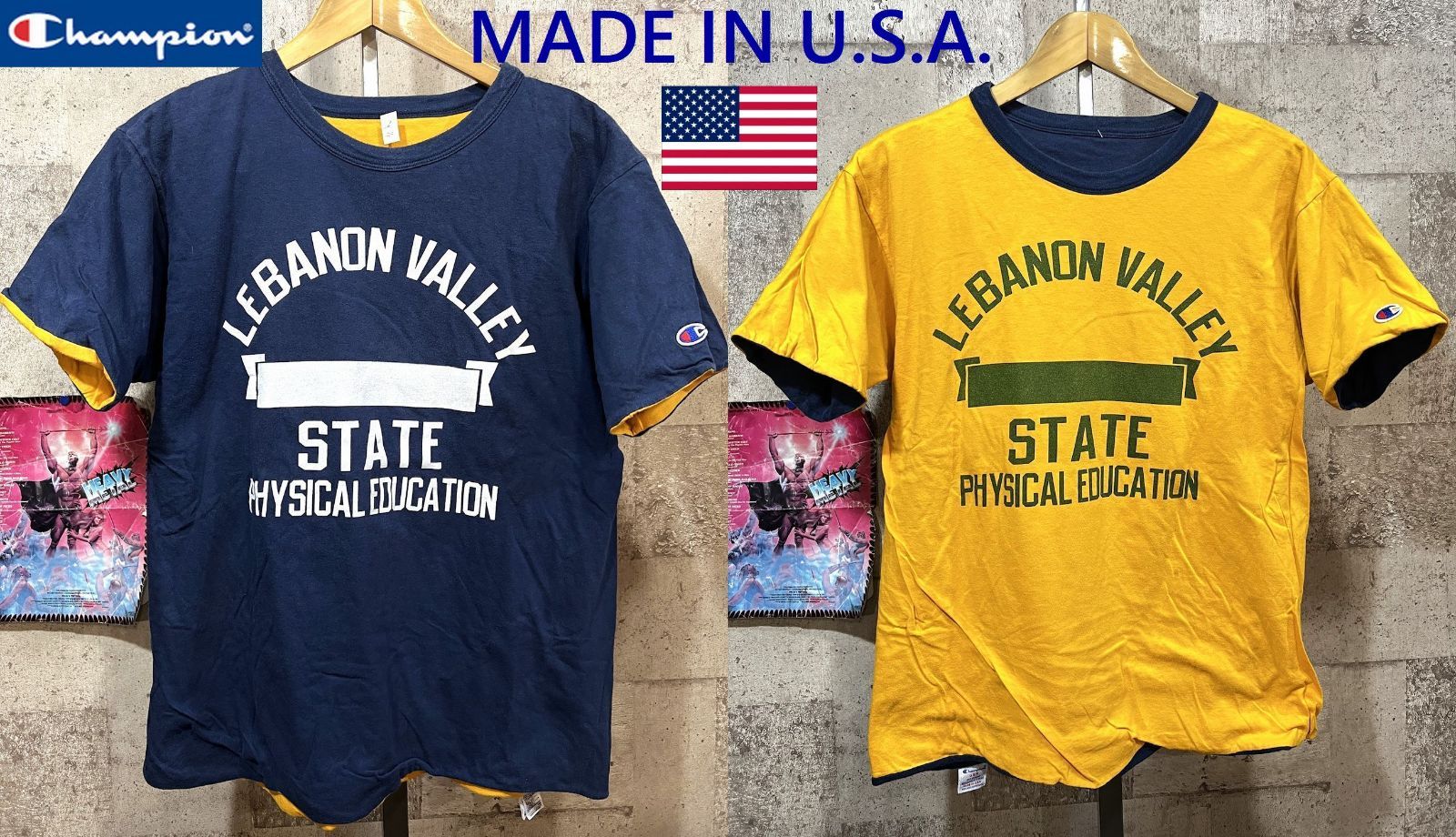 Champion チャンピオン リバーシブルTシャツ us.navy 80s Champion REVERSIBLE Tee MADE IN USA 🇺🇸 Size